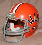 1980-1982 Fighting Illini Style, Riddell PAC3 / WD1 Football Helmet!. Fixed Price $329.99.