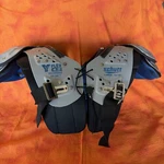 Schutt Flex 4.2 32-34" Large 14-15" Youth Football Shoulder Pads 120-135 Lbs. Fixed Price $34.99.