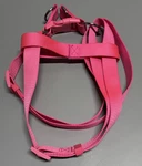 Adjustable Strap Dog Harness Pink Nylon Buckle Dual D-ring Walking Training Pet. Fixed Price $9.99.