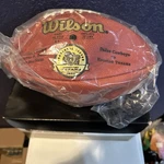 2002 Inaugural Season Wilson Houston Texans Official Nfl Game Football Cowboys. Fixed Price $200.00.
