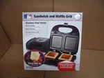 Pangea Brands Chicago White Sox Logo Sandwich Waffle Grill Official Mlb. Fixed Price $29.99.