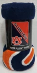 Auburn Tigers 46" By 60" Halftone Micro Raschel Throw Blanket - Ncaa. Fixed Price $24.99.