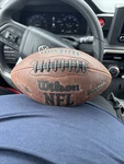 Wilson Nfl Peewee Size Tackified Composite Football Pro Brown Black. Fixed Price $12.88.