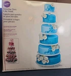 Wilton Towering Cake Stand 6 Tiers, Complete Rare Clean. Fixed Price $39.36.