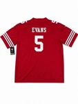 San Francisco 49ERS Mike Evans #5 Nike Scarlet 2026 Official Nfl Game Jersey. Fixed Price $79.99.