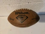 Wilson Nfl 75TH Anniversary Collectable Football 1994 Doesn't Hold Air. Fixed Price $29.99.