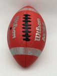 Wilson Ncaa Bronze Series Red Conqueror Football Size Junior. Fixed Price $15.00.