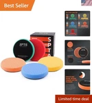 Pro-quality 6.5 Inch Foam Buffing Pads Kit With Varied Grits For Car Detailing. Fixed Price $39.99.