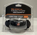 Shock Doctor Sport Core Chin Strap -adult Size-new Sealed-adjustable-black. Fixed Price $12.49.