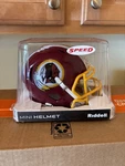 Washington Redskins Custom Mini Football Helmet Riddell Speed With Box Throwback. Fixed Price $55.00.