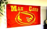 Isu Iowa State Cyclones Man Cave Flag With Metal Grommets Local L4E. Fixed Price $13.77.