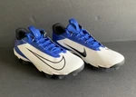 Nike Vapor Edge Shark 2 Mens DH5088-414 White Blue Football Cleats Size 9. Fixed Price $47.99.