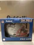 New England Patriots VSR-4 Riddell Full-size Authentic Football Helmet. Fixed Price $500.00.
