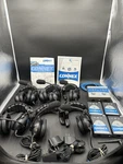 Coach Comm Connex 6 Headsets W/ Accessories Pictured. Fixed Price $699.99.