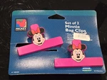 Mickey Unlimited Set Of Minnie Mouse Bag Clips Disney New Vtg 2000'S. Fixed Price $15.13.