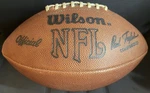 Wilson Nfl Leather Official Game Ball Paul Tagliabue Holds Air !!. Fixed Price $49.99.