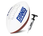 New York Giants Franklin Nfl Autograph Football Pump Official Size White Panel. Fixed Price $34.99.