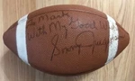 Wilson 1971 Era Washington Redskins Sonny Jurgensen Signed Football/tommy Mason. Fixed Price $149.96.