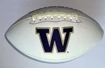 Washington Huskies Football White Panel Autograph Rawlings New. Fixed Price $40.45.