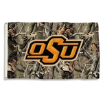 Bsi Ncaa Oklahoma State Cowboys Flag With Grommets, 3' X 5', Camo. Fixed Price $19.95.