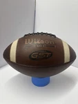 Wilson Gst WTF1003 Ncaa/nfhs Collegiate Leather Football Conditioned/waxed. Fixed Price $89.99.