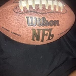 Wilson Model WTF1693 Pee Wee Football Nfl Touchdown Leather. Fixed Price $20.00.