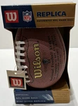 Nfl Super Bowl Xxxv 35 Mini Wilson Football Baltimore Ravens Vs New York Giants. Fixed Price $16.00.