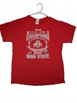 Gildan Heavy Cotton Ohio State Sugar Bowl Champions T-shirt Red Osu Mens Large. Fixed Price $17.10.
