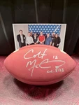 Colt Mccoy Spalding J5V Advance Autographed Football - Texas Longhorns. Fixed Price $99.99.