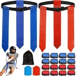 Football Belts Adjustable Set Flags Cones Youth Adults Training Sport. Fixed Price $36.07.