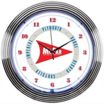 Mopar Arrow Neon Clock - Chrysler, Dodge, Plymouth, Desoto, Imperial Hemi. Fixed Price $89.97.