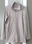 Eileen Fisher Womens Zip Up Jacket Small Petite Beige Casual Minimalist Athletic. Fixed Price $18.00.