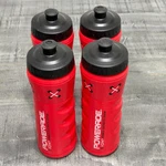 Lot Of 4 Powerade Sports Water Bottle W/squeeze Cap Red/black Made In Usa. Fixed Price $19.95.
