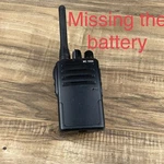 Porta MC-1000 Black Handheld 2-MILES 15 Channel Two Way Radio Walkie Talkie. Fixed Price $44.99.