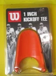 Wilson Kickoff Football Tee 1 Inch. Orange. New Sealed. F9900. Fixed Price $9.95.