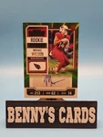 2023 Panini Contenders Football Rookie Ticket Green Laser Auto Rc Michael Wilson. Fixed Price $29.99.