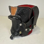 Rare Hand-tooled Leather Beer Cerveza Bottle Holder-belt Holster-western Saddle. Fixed Price $19.20.