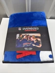 New Buffalo Bills Nfl Fan-mily Oversized Blanket In Box 60" 90" Super Soft. Fixed Price $29.00.