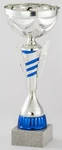 Trophy CUP-3 Size Options-silver/blue-free Engraving. Fixed Price $95.99.