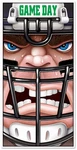 Football Door Cover Of Size 5' X 30" For Halloween - Beistle. Fixed Price $19.35.
