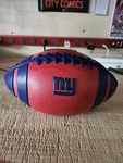 2008 Hasbro Nerf Ny Giants Nfl Football Full Size Used. Fixed Price $25.45.