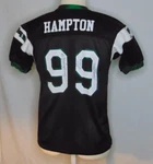 Dan Hampton #99 Chicago Bears Nfl Autographed Jersey Youth Xl Vtg Rawlings Tc. Fixed Price $68.00.