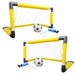 Soccer Set For Kids Pack Of 2 Outdoor Backyard With Ball & Pump. Fixed Price $39.99.