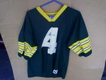 Brett Favre Green Bay Packer Football Jersey #4,LOGO 7,LARGE,NFL Player,rn 63388. Fixed Price $10.99.