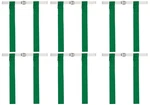 Lot 6 Adams Usa Green Flag Football 42" Belt Sets Kids Adult Game Team Olympic. Fixed Price $6.00.