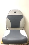 Wise Gray/charcoal Folding Deluxe High Back Boat Seat 8WD588PLS-664 New Other. Fixed Price $65.88.