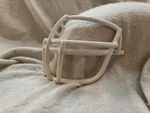 Vintage 70'S Schutt Nopo-dw Green Dot Football Helmet Facemask -white!!!. Fixed Price $200.00.