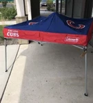 Chicago Cubs Mlb Tailgate Canopy Tent Coleman 8' X New. Fixed Price $135.00.