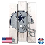 Wincraft Nfl Dallas Cowboys 11X17 Wood Fence Sign - Official Team Merch. Fixed Price $68.60.