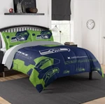 Northwest Nfl Seattle Seahawks Hexagon Comforter & Sham Set. Fixed Price $64.99.